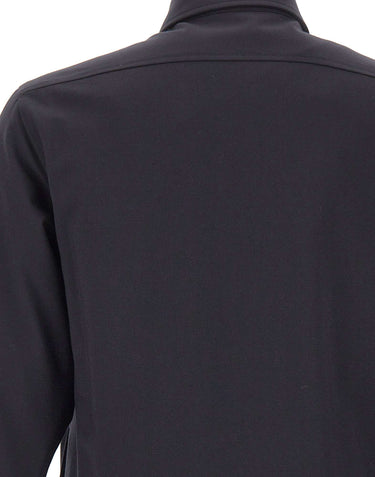 ASPESI Giacca overshirt in flanella imbottita BLUE Uomo 
