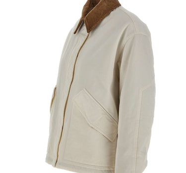 ASPESI Giacca in gabardine di cotone WHITE Donna 