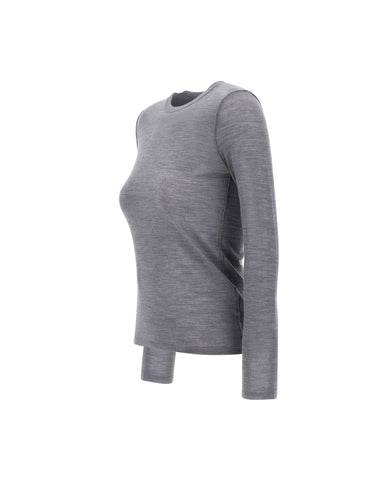 Maglia girocollo in lana W63262D608 10183 ASPESI 