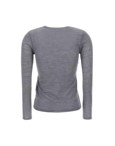 Maglia girocollo in lana W63262D608 10183 ASPESI 