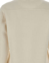 ASPESI Camicia in double di lana WHITE Donna 