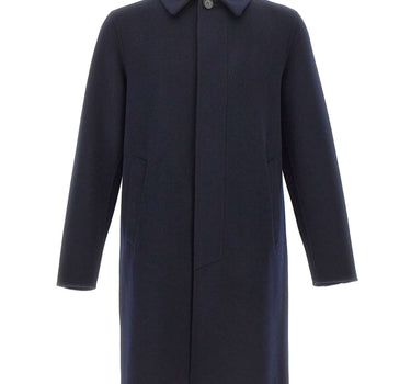 ASPESI Cappotto in double di lana BLUE Uomo 