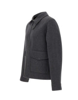 ASPESI Giacca in lana double GREY Uomo 