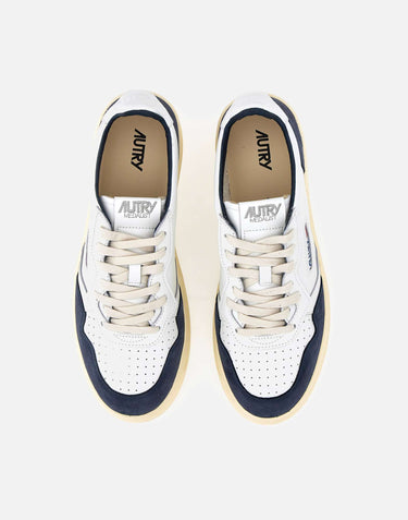AUTRY Sneakers "Medalist Low" WHITE Uomo 