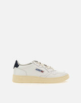 AUTRY Sneakers "Medialist Low" in pelle WHITE Uomo 