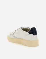 AUTRY Sneakers "Medialist Low" in pelle WHITE Uomo 
