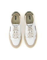 AUTRY Sneakers "Medalist Low" WHITE Uomo 