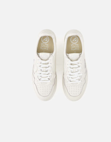 AUTRY Sneakers "Medalist Low" WHITE Uomo 