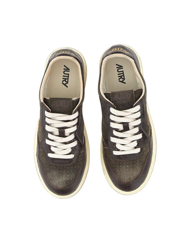 AUTRY Sneakers "Medalist Low" BROWN Donna 