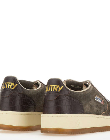 AUTRY Sneakers "Medalist Low" BROWN Donna 