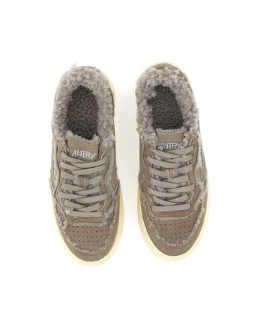 AUTRY Sneakers "Medalist Low" BEIGE Donna 