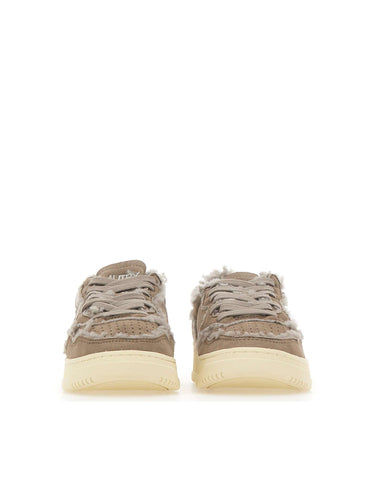 AUTRY Sneakers "Medalist Low" BEIGE Donna 