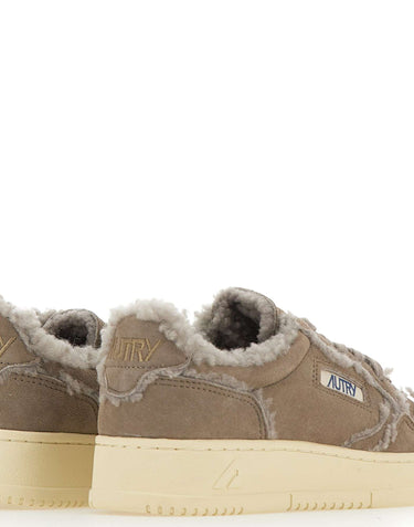 AUTRY Sneakers "Medalist Low" BEIGE Donna 