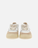 AUTRY Sneakers "Medialist Low" in pelle WHITE Donna 