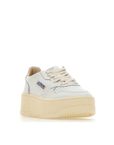 AUTRY Sneakers "Platform Low" WHITE Donna 