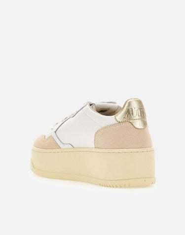 AUTRY Sneakers "Platform Low" WHITE Donna 
