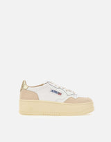 AUTRY Sneakers "Platform Low" WHITE Donna 