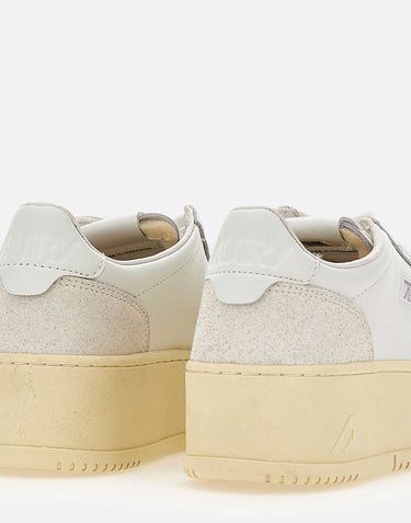 AUTRY Sneakers "Platform Low" WHITE Donna 