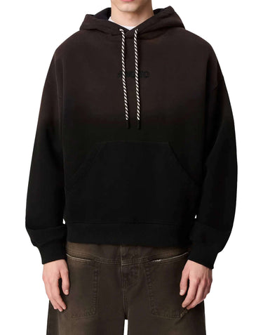 AXEL ARIGATO "Gens Washed Hoodie" BLACK Uomo 