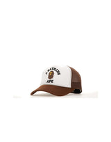 BAPE Cappello in mesh BROWN Uomo 