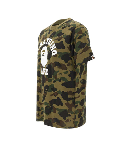 BAPE T-shirt "ABC Camo" GREEN Uomo 