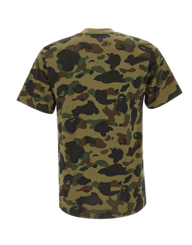 BAPE T-shirt "ABC Camo" GREEN Uomo 