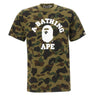BAPE T-shirt "ABC Camo" GREEN Uomo 