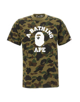 BAPE T-shirt "ABC Camo" GREEN Uomo 