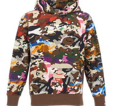 BAPE Felpa con cappuccio camouflage MULTICOLOR Uomo 
