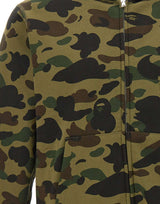 BAPE Felpa con cappuccio "Camo Shark" GREEN Uomo 