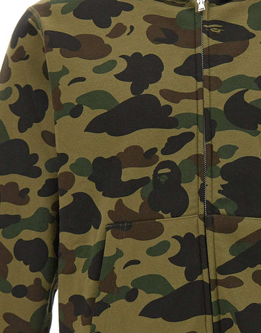 BAPE Felpa con cappuccio "Camo Shark" GREEN Uomo 