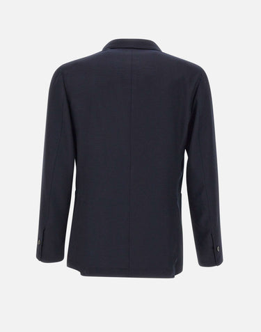 Blazer in lana 51065 0090 BARBA 