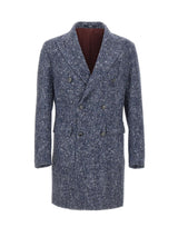 BARBA Cappotto "Clang" BLUE Uomo 