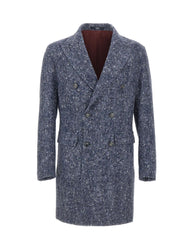 BARBA Cappotto "Clang" BLUE Uomo 