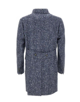 BARBA Cappotto "Clang" BLUE Uomo 