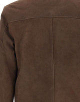 Giacca in pelle scamosciata "Colt" 58207 0029 BARBA 