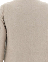 BARBA Giacca in misto lana, seta e cashmere BEIGE Uomo 