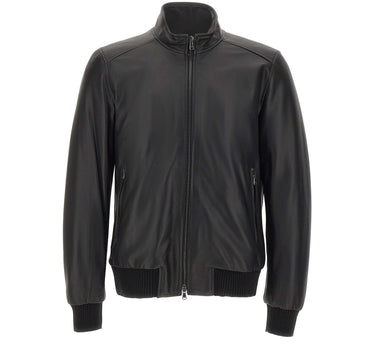 Giacca in pelle "Dakota" DAKOTA58205 0099 BARBA 