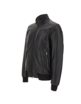 Giacca in pelle "Dakota" DAKOTA58205 0099 BARBA 