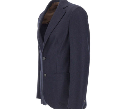 BARBA Blazer "Easy J Mono" BLUE Uomo 