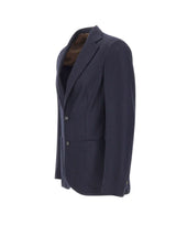 BARBA Blazer "Easy J Mono" BLUE Uomo 