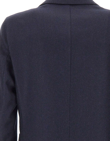 BARBA Blazer "Easy J Mono" BLUE Uomo 