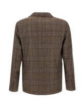 BARBA Blazer in misto lana BROWN Uomo 