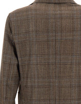 BARBA Blazer in misto lana BROWN Uomo 