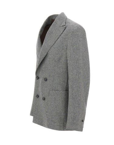 BARBA Blazer in lana vergine MULTI COLOR Uomo 