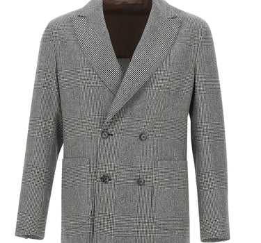 BARBA Blazer in lana vergine MULTI COLOR Uomo 