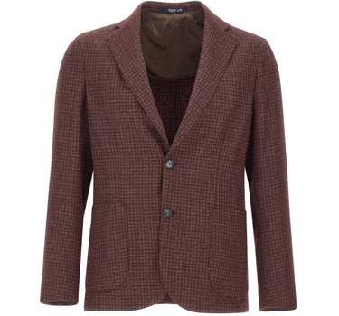 BARBA Blazer "Easy J Mono" RED Uomo 