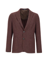 BARBA Blazer "Easy J Mono" RED Uomo 