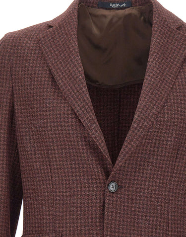 BARBA Blazer "Easy J Mono" RED Uomo 