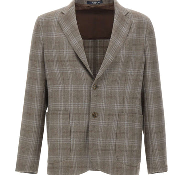 BARBA Blazer "Easy J Mono" GREY Uomo 